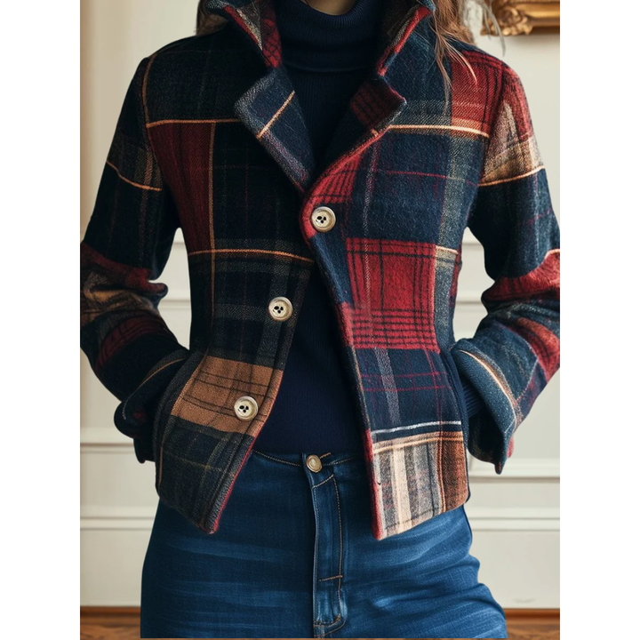 Nora | Classic Plaid Jacket