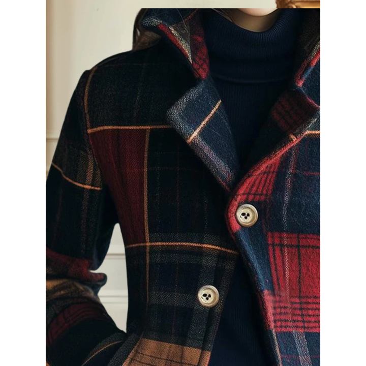 Nora | Classic Plaid Jacket