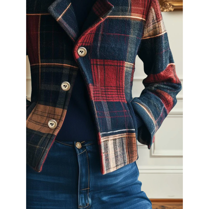 Nora | Classic Plaid Jacket