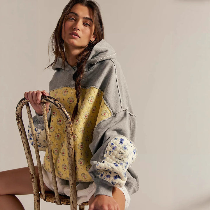 Aster Quilted Hoodie