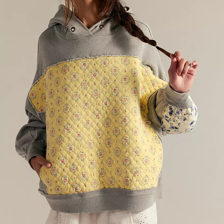 Aster Quilted Hoodie